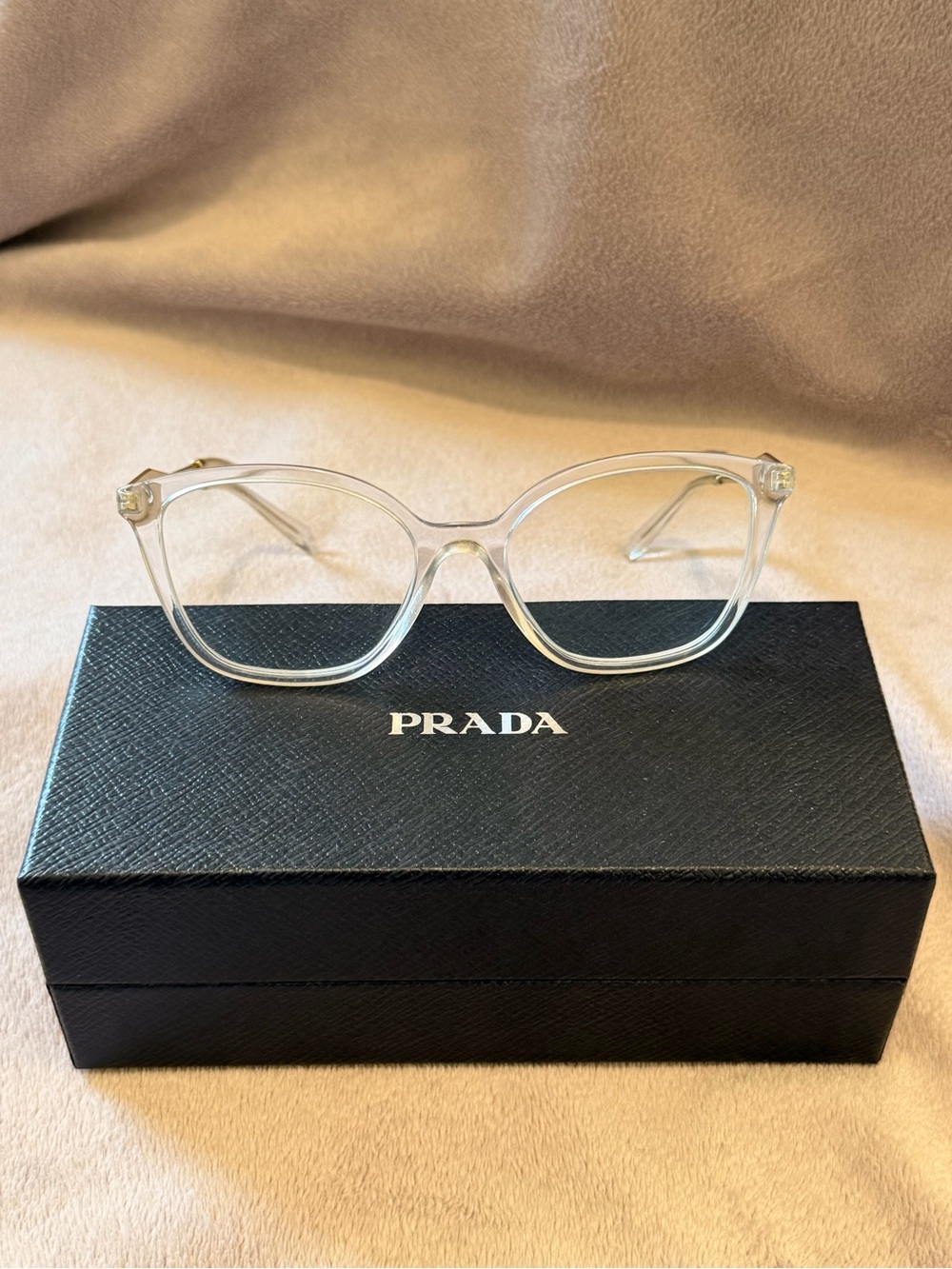 Prada Clear Transparent Women's Optical Glasses